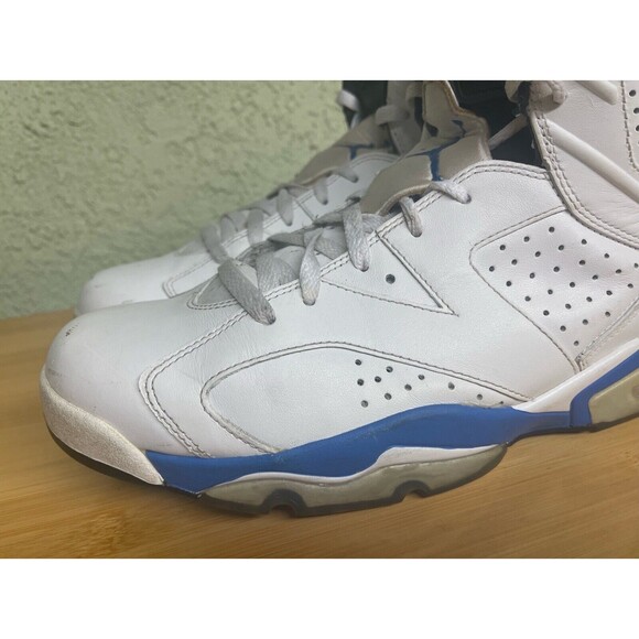 Nike Air Jordan‎ 6 Retro Sport Blue 2014 Men\'s Size 12 384644-107  Basketbal main image 7
